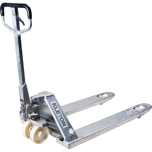 Manual Pallet Trucks, Galvanized, 42" L x 27" W, 5500 lbs. Capacity Northern Industrial Supply Inc.