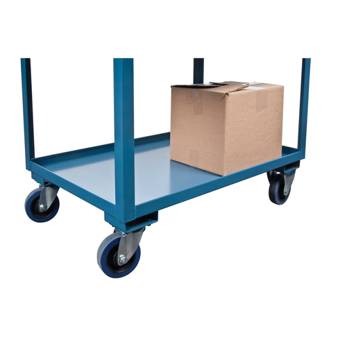 Chariots de service &agrave; bordure profonde, 2 Tiers, 24" la x 47" h x 36" p, Capacit&eacute; 1200 lb Northern Industrial Supply Inc.
