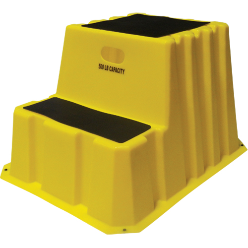 Escabeaux emboîtables industriels, 2 marches, 32-3/4" x 25-3/4" x Hauteur 20-1/2" Northern Industrial Supply Inc.