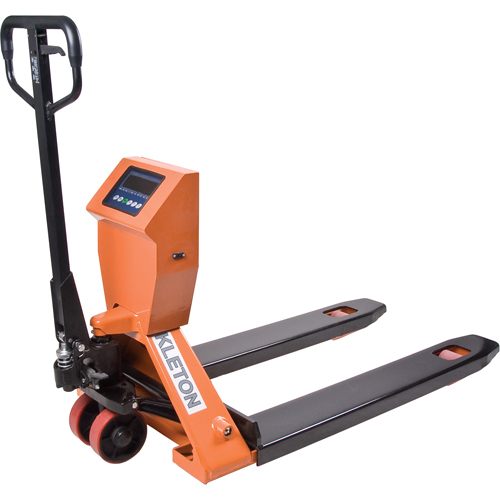 Digital Scale Pallet Truck, 44.5" L x 21.25" W, 4400 lbs. Cap. Northern Industrial Supply Inc.
