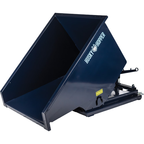 Self-Dumping Hopper, Steel, 2 cu.yd., Blue Northern Industrial Supply Inc.