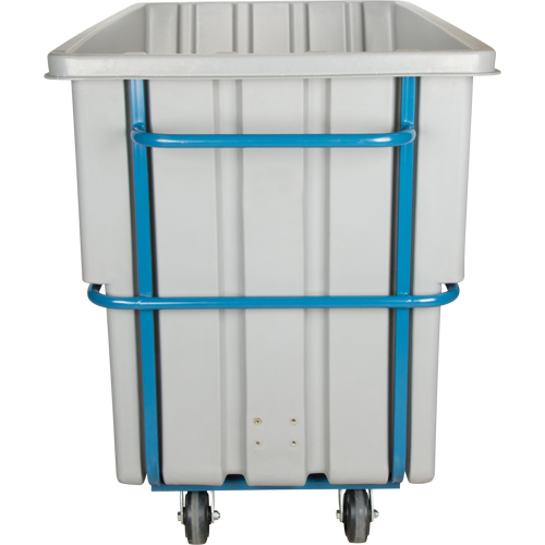 Chariot basculeur en acier, Poly&eacute;thyl&egrave;ne, 1,1 vg³, Capacit&eacute; de charge de 2000 lb Northern Industrial Supply Inc.