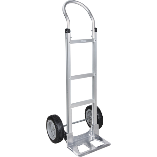 Knocked Down Hand Truck, Continuous Handle, Aluminum, 49-5/8" Height, 500 lbs. Capacity Northern Industrial Supply Inc.