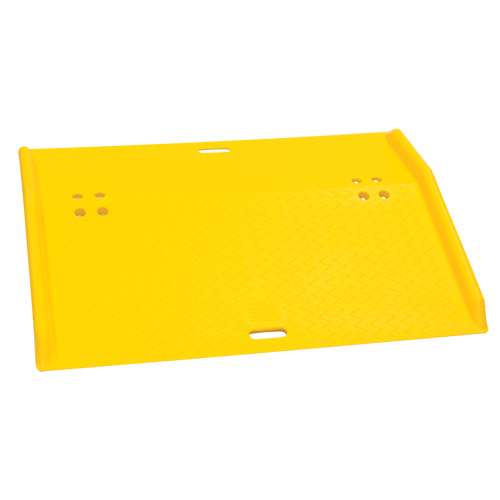 Rampe de quai de chargement portable en poly pour diable, Capacit&eacute; de charge 750 lb, 36" lo x 48" la x 5" h Northern Industrial Supply Inc.