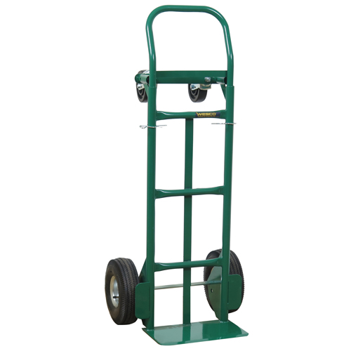 Greenline Economical Convertible Hand Truck - 656-21-PE , Steel, 600 lbs. Capacity Northern Industrial Supply Inc.