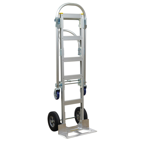 SPTN-SR-T18-SR Spartan Sr. Convertible Hand Truck, Aluminum, 1000 lbs. Capacity Northern Industrial Supply Inc.
