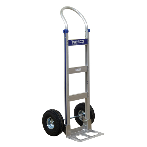 Cobra-Lite Hand Truck - 410-T14-P, Continuous Handle, Aluminum, 49" Height, 600 lbs. Capacity Northern Industrial Supply Inc.