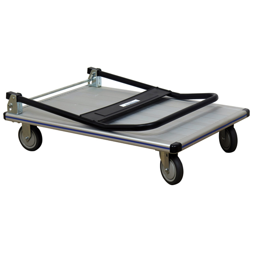 Chariot &agrave; plateforme avec poign&eacute;e pliante, Aluminium, 550 lb, 35-1/2" lo x 24" la, Hauteur 35-1/2" Northern Industrial Supply Inc.