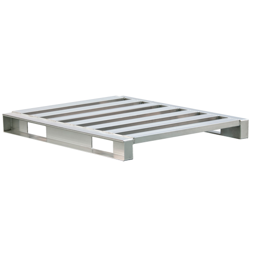 Palette &agrave; canaux en aluminium 4 c&ocirc;t&eacute;s Northern Industrial Supply Inc.