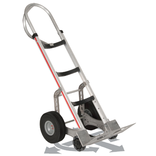 Diable autostabilisant, Prise En P, Aluminium, Hauteur de 55'', Capacit&eacute; 500 lb Northern Industrial Supply Inc.