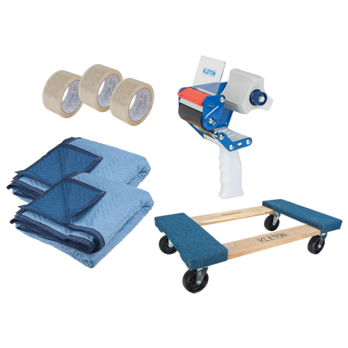Moving Kit, Wood Frame, 18" W x 30" L, 1000 lbs. Capacity Northern Industrial Supply Inc.