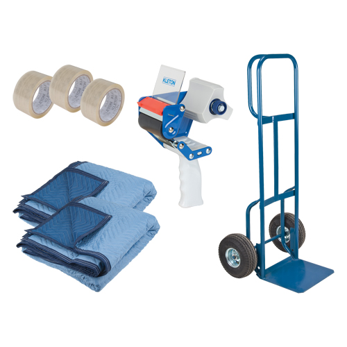 Moving Kit, P-Handle Handle, Steel, 50" Height, 700 lbs. Capacity Northern Industrial Supply Inc.