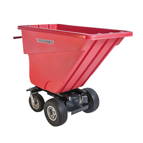 Chariot &agrave; bascule motoris&eacute;, Capacit&eacute; 13.5 cu.ft., 45" h x 27" la x 68" p Northern Industrial Supply Inc.