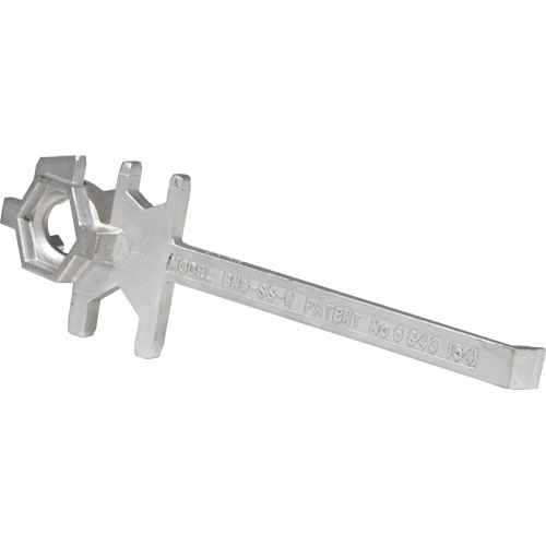 Drum Wrench, 3/4"/2" Opening, 9-1/2" Handle, Stainless Steel Northern Industrial Supply Inc.