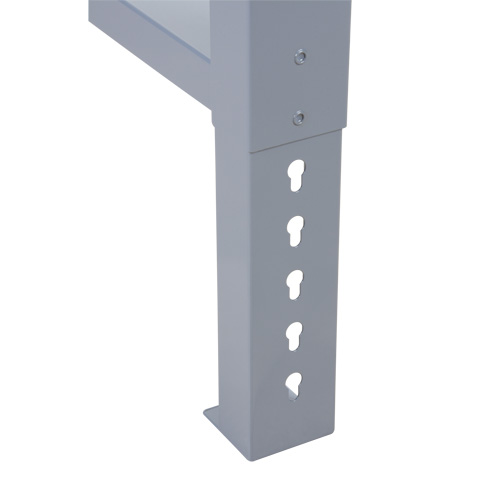 Pattes d'&eacute;tabli pour service industriel, Acier, 24" p x 34" h, Simple Northern Industrial Supply Inc.