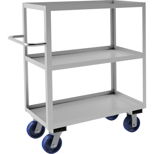 Industrial Grade Shelf Cart, 3 Tiers, 18-1/8" W x 47" H x 42" D, 1200 lbs. Capacity Northern Industrial Supply Inc.