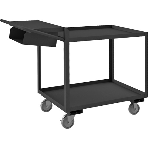 Order Picking Cart, 40-1/4" H x 24-1/4" W x 52-3/8" D, 2 Shelves, 1200 lbs. Capacity Northern Industrial Supply Inc.