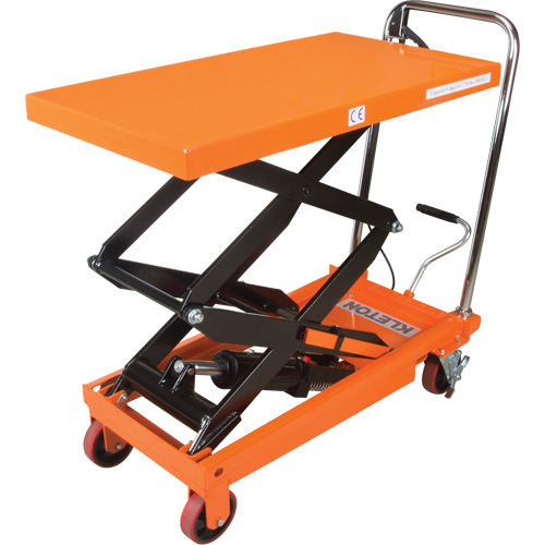 Hydraulic Scissor Lift Table, 35-3/4" L x 19-3/4" W, Steel, 770 lbs. Capacity Northern Industrial Supply Inc.