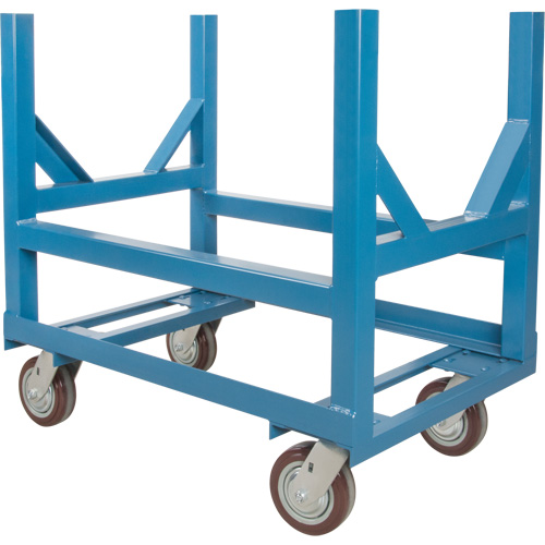 Chariot &agrave; berceaux pour tuyaux et barres, 24" lo x 24" la x 34" h, Capacit&eacute; de 2500 lb, Roue Polyur&eacute;thane Northern Industrial Supply Inc.