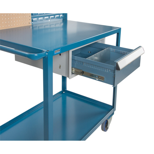 Chariot de service mobile, 2 Tiers, 24" la x 57" h x 40" p, Capacit&eacute; 1200 lb Northern Industrial Supply Inc.