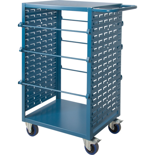 Mobile Wire Spool Cart, Steel, 6 Rod, 21" W x 48" H x 38" D, 1200 lbs. Capacity Northern Industrial Supply Inc.