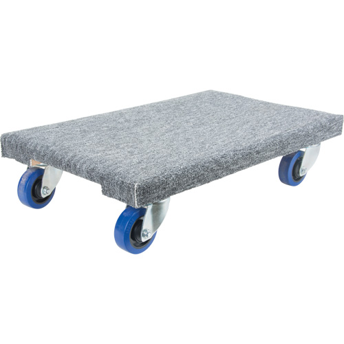 Heavy-Duty Solid Wood Dollies, Rubber Wheels, 1400 lbs. Capacity, 18" W x 30" D x 7" H Northern Industrial Supply Inc.