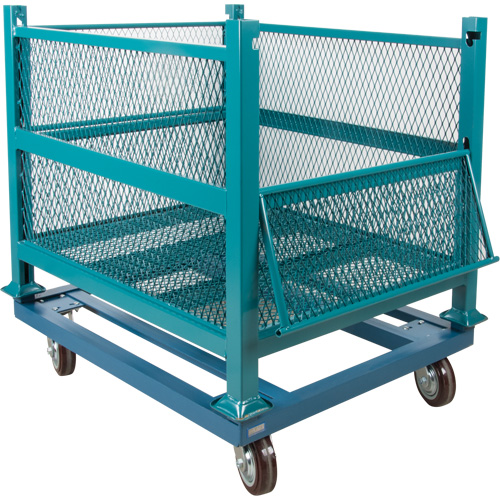Socle roulant pour contenant ouvert en maille, 40,5" la x 34-1/2" p x 10" h, Capacit&eacute; de 3000 lb Northern Industrial Supply Inc.