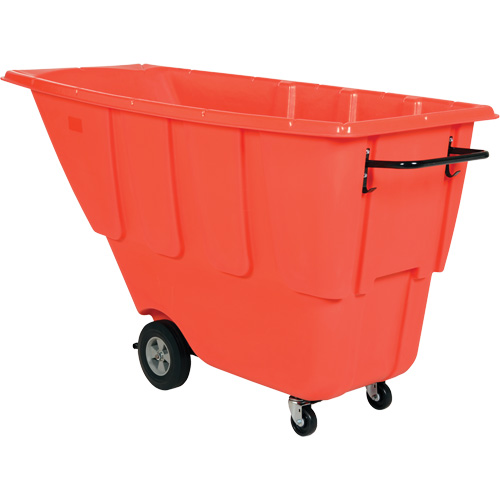Chariot basculeur, Poly&eacute;thyl&egrave;ne, 0,5 vg³, Capacit&eacute; de charge de 450 lb Northern Industrial Supply Inc.
