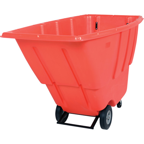 Chariot basculeur, Poly&eacute;thyl&egrave;ne, 0,5 vg³, Capacit&eacute; de charge de 450 lb Northern Industrial Supply Inc.