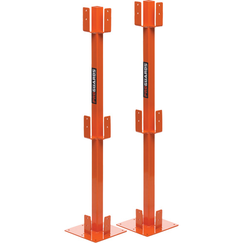 ProGuards Temporary Guard Rail Posts, 8" W x 39" H, Orange Northern Industrial Supply Inc.