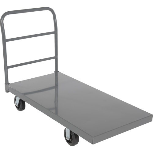 Platform Truck, 48" L x 24" W, 2000 lbs. Capacity, Rubber Casters Northern Industrial Supply Inc.