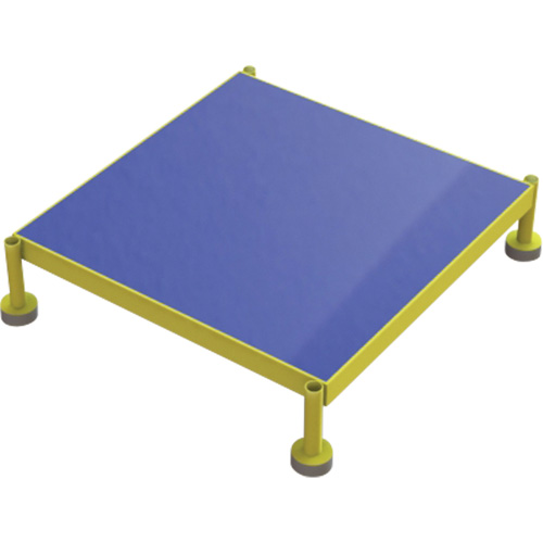 Adjustable Height One-Step Work Platform, 24" W x 24" D, 800 lbs. Capacity, All-Welded Northern Industrial Supply Inc.