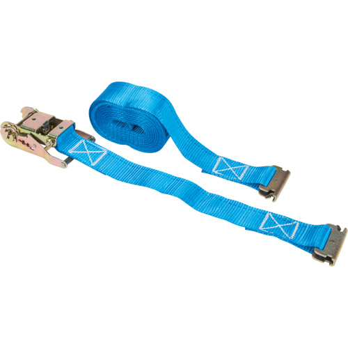 Tendeur d'arrimage &agrave; cliquet, Syst&egrave;me E-Track, 2" , 20' , Charge d'utilisation max. 1333 lb (605 kg) Northern Industrial Supply Inc.