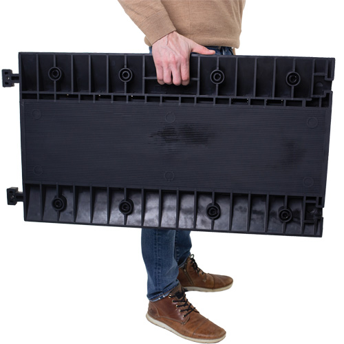 Protecteur de c&acirc;ble droit robuste Powerhouse, 3 canaux, 36" lo x 19,75" la x 3" h Northern Industrial Supply Inc.