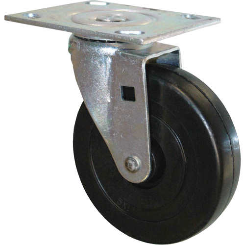 Platform Truck Rubber Swivel Caster Northern Industrial Supply Inc.