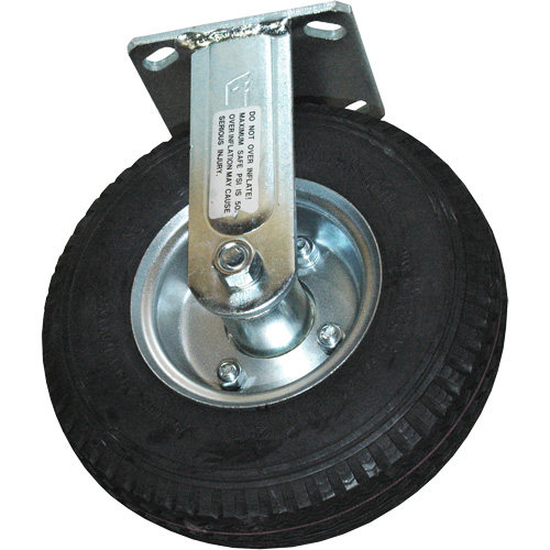 Roulette pneumatique rigide pour chariot &agrave; plateforme Northern Industrial Supply Inc.