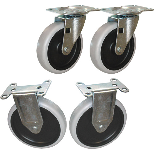 Flat Shelf Cart Caster Kit Northern Industrial Supply Inc.