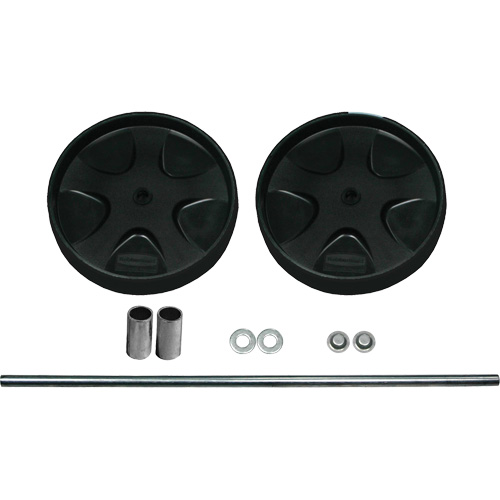 Trousse de roues et axe pour chariot de concierge Northern Industrial Supply Inc.
