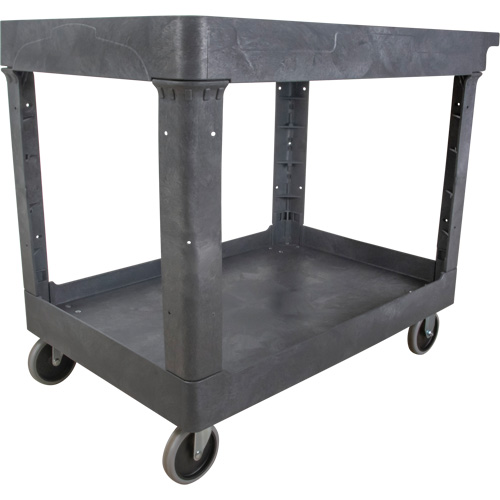 Chariot utilitaire pour l'entretien, 2 tiers, 24-5/8" x 32-1/2" x 40", Capacit&eacute; 550 lb Northern Industrial Supply Inc.