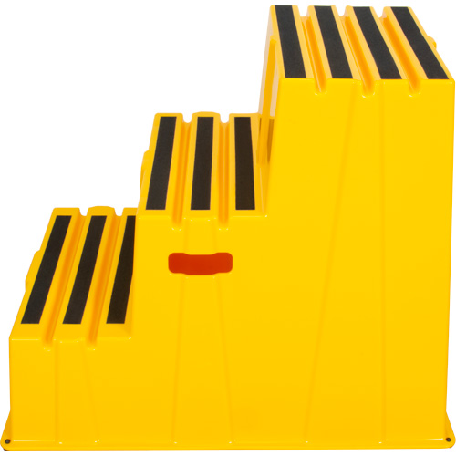 Industrial Step Stool, 3 Steps, 34-13/16" x 22-7/16" x 28-1/2" High Northern Industrial Supply Inc.