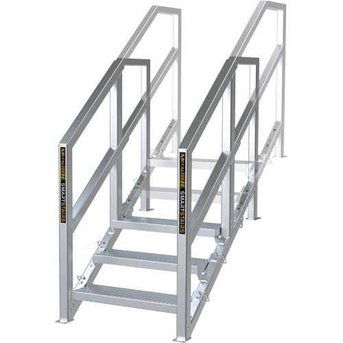 Escalier Smartstairs t&eacute;lescopique &agrave; 3-5 marches en aluminium Northern Industrial Supply Inc.
