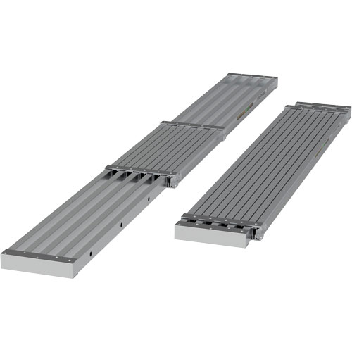 Planche de travail t&eacute;lescopique, 108" la x 12" pr, Capacit&eacute; de 250 lb, D&eacute;mont&eacute; Northern Industrial Supply Inc.