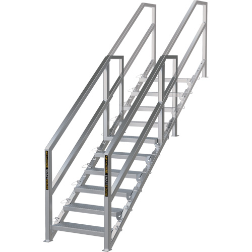 Syst&egrave;me d'escalier modulaire pour la construction de 6-10 marches SmartStairs, 75" ha Northern Industrial Supply Inc.