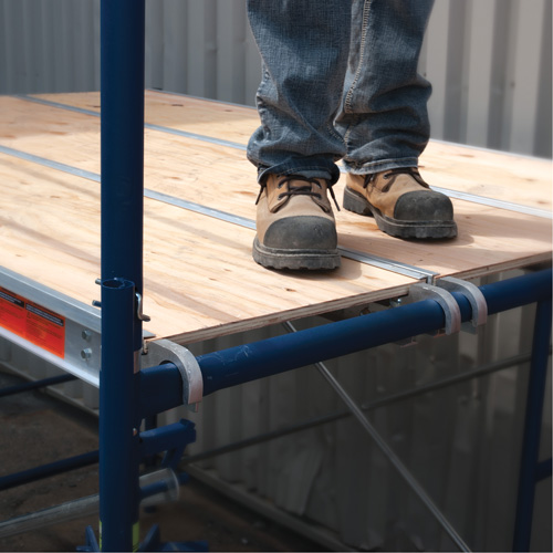 Complete Scaffold Tower with Casters, 66-2/10" D x 177-1/2" H Northern Industrial Supply Inc.
