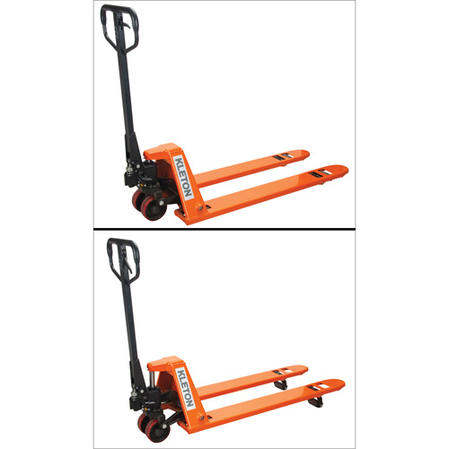 Low Profile Hydraulic Pallet Trucks, 48" L x 20.5" W, 3300 lbs. Cap. Northern Industrial Supply Inc.