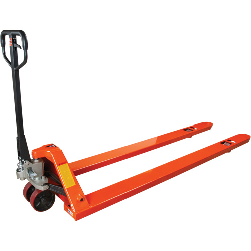 8' Long Fork Hydraulic Pallet Trucks, 96" L x 27" W, 4400 lbs. Capacity Northern Industrial Supply Inc.