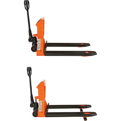 Digital Scale Pallet Truck, 44.5" L x 27.75" W, 4400 lbs. Cap. Northern Industrial Supply Inc.