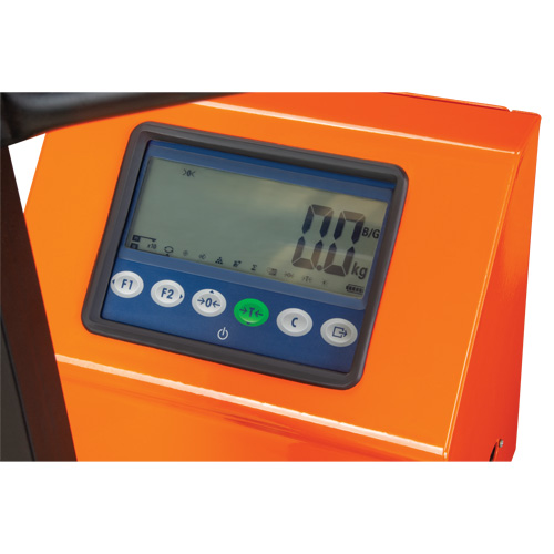 Digital Scale Pallet Truck, 44.5" L x 27.75" W, 4400 lbs. Cap. Northern Industrial Supply Inc.