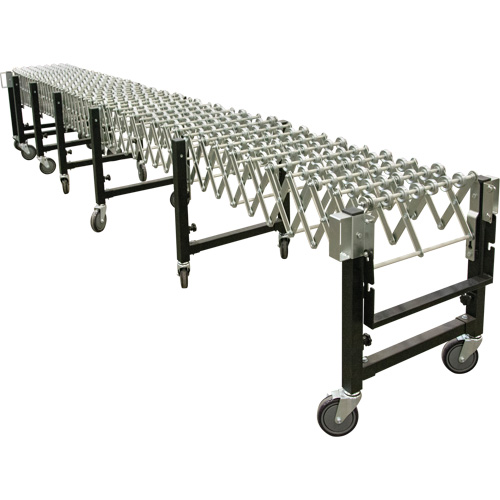 Expandable Conveyor, 18" W x 12' L, 200 lbs. per lin. ft. Capacity Northern Industrial Supply Inc.