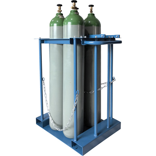 Support de rangement pour 4 cylindres pour chariot &eacute;l&eacute;vateur Northern Industrial Supply Inc.